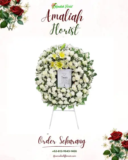 Krans Bunga Duka Pulo Ampel