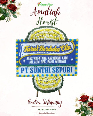 Papan Bunga Duka di Pulo Ampel